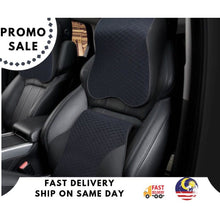Load image into Gallery viewer, Premium Carmon Car Memory Foam Travel Headrest and Lumbar Back Support
