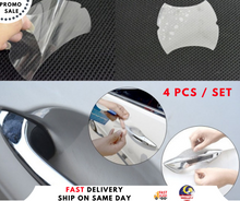 Load image into Gallery viewer, 4pcs/Set Universal Invisible Clear Car Door Handle Scratch Protector Film Sheet
