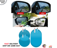 Load image into Gallery viewer, (2pcs/Set) Car Rearview Mirror Anti Fog Window Clear Film &amp; Anti-glare Protective Film Waterproof
